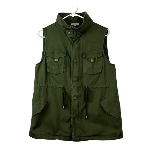 Pleione Khaki Utility Vest - Picture 6 of 6